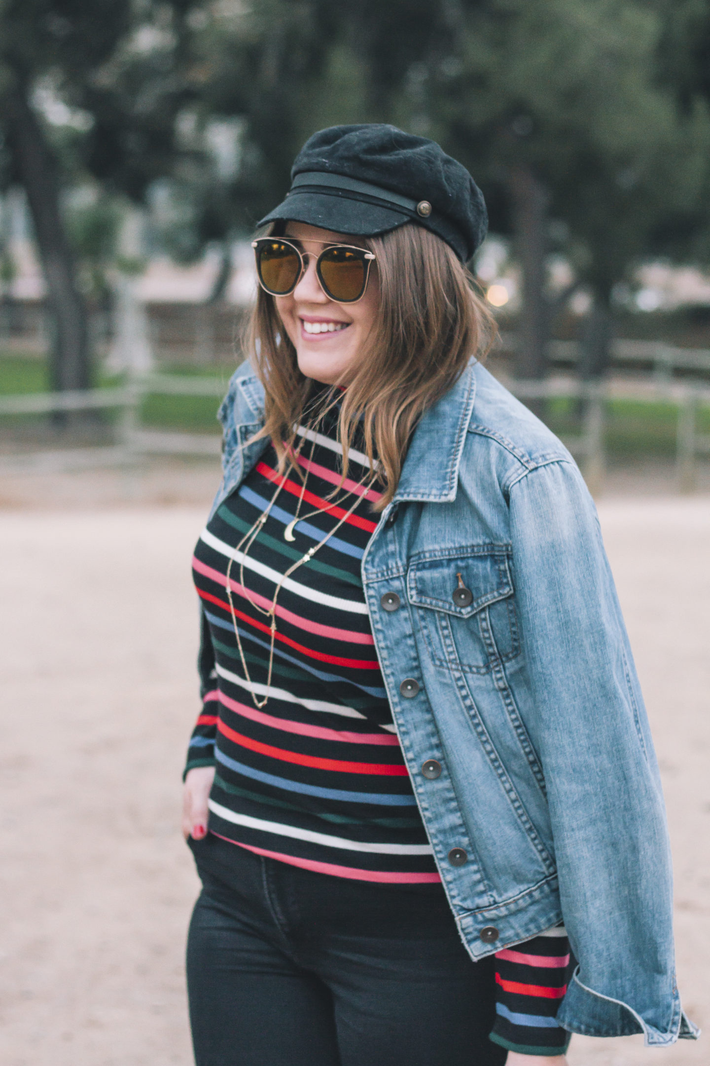 candy stripe turtleneck, holiday style, holiday outfit ideas