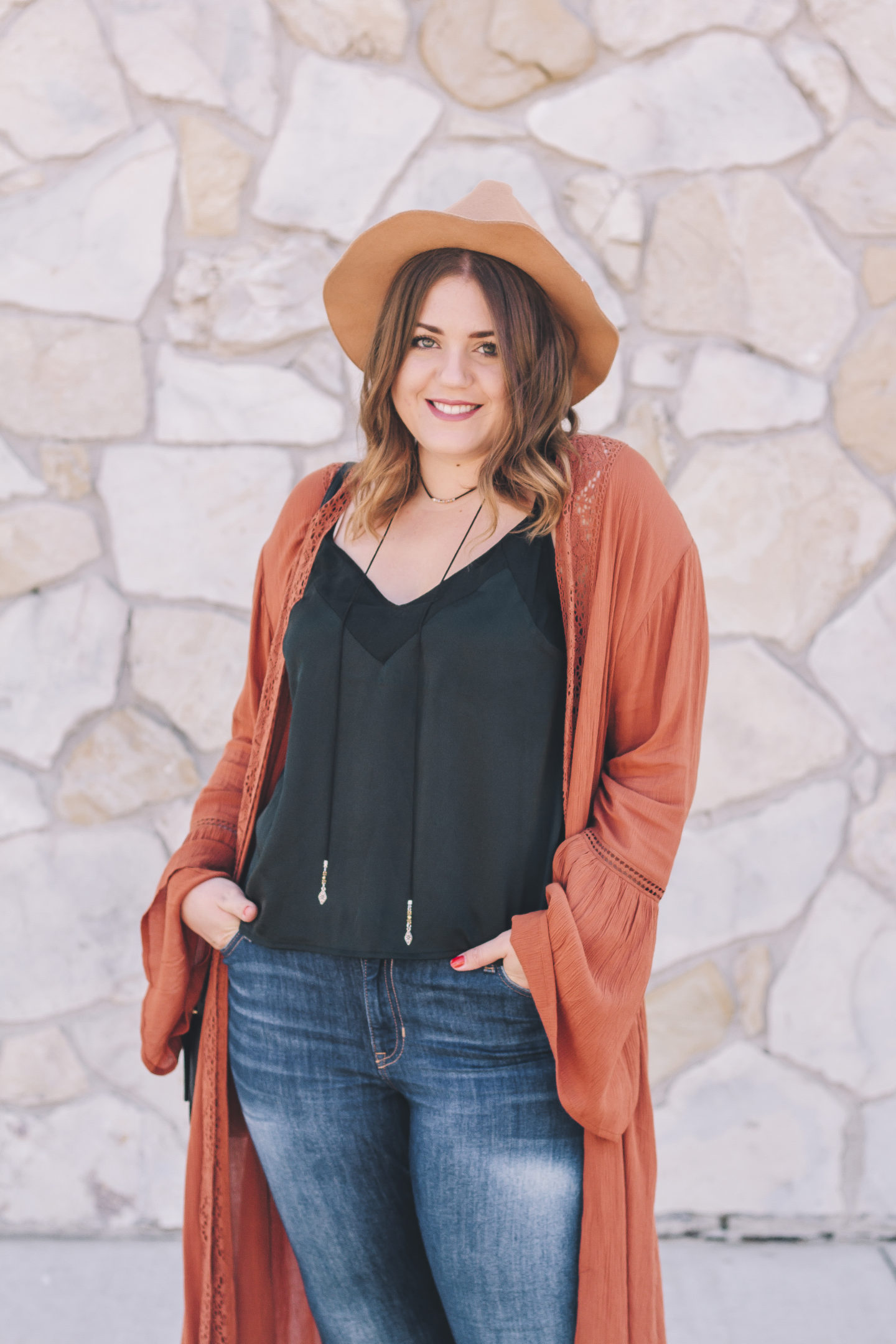 A Thanksgiving Outfit | Rust Duster // www.wanderabode.com