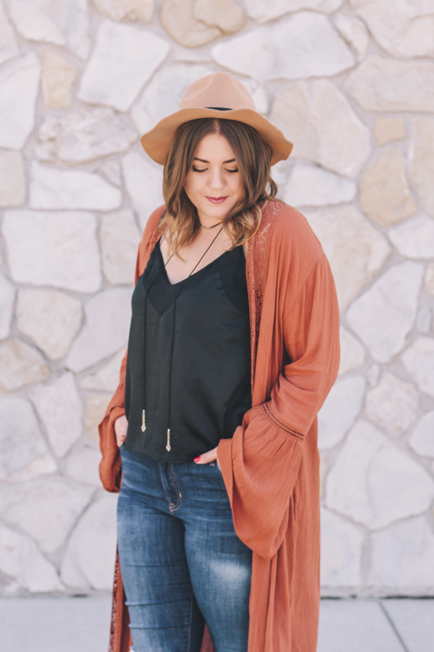 A Thanksgiving Outfit | Rust Duster // www.wanderabode.com