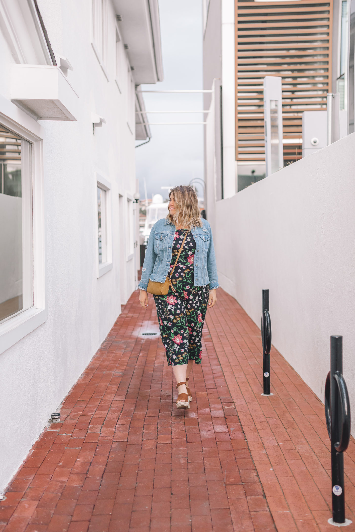 Spring It On! - Floral Jumpsuit - wander abode, spring outfit