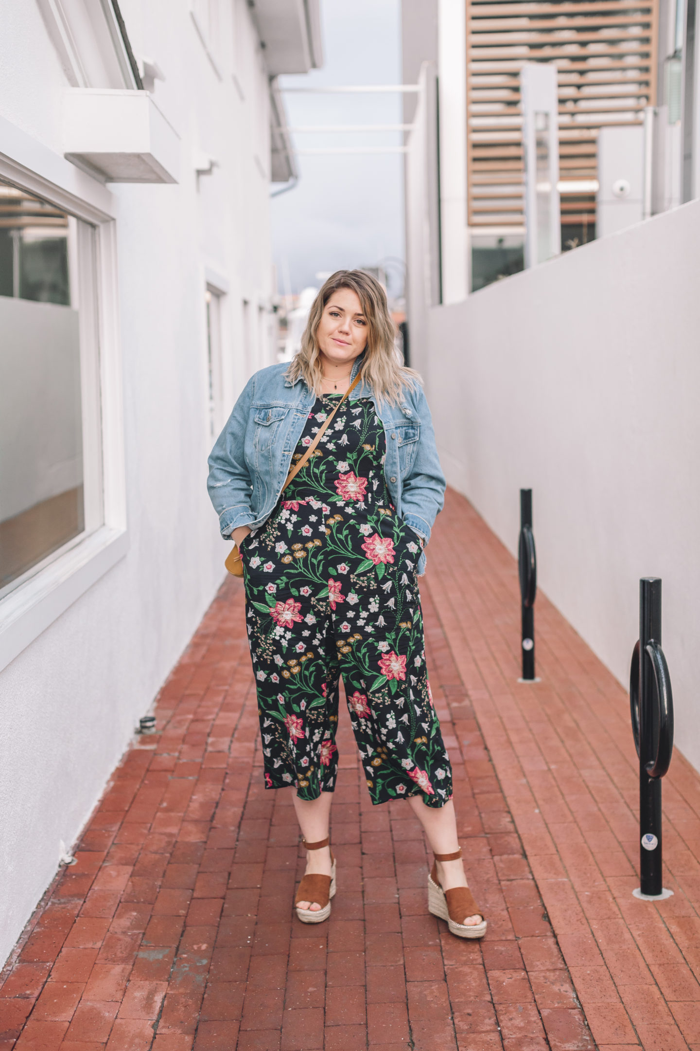 Spring It On! - Floral Jumpsuit - wander abode, spring outfit