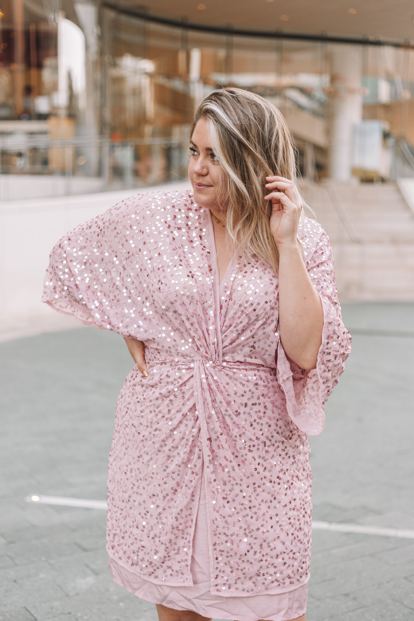 New Years Eve 2019 Dress Roundup, pink sequin dress