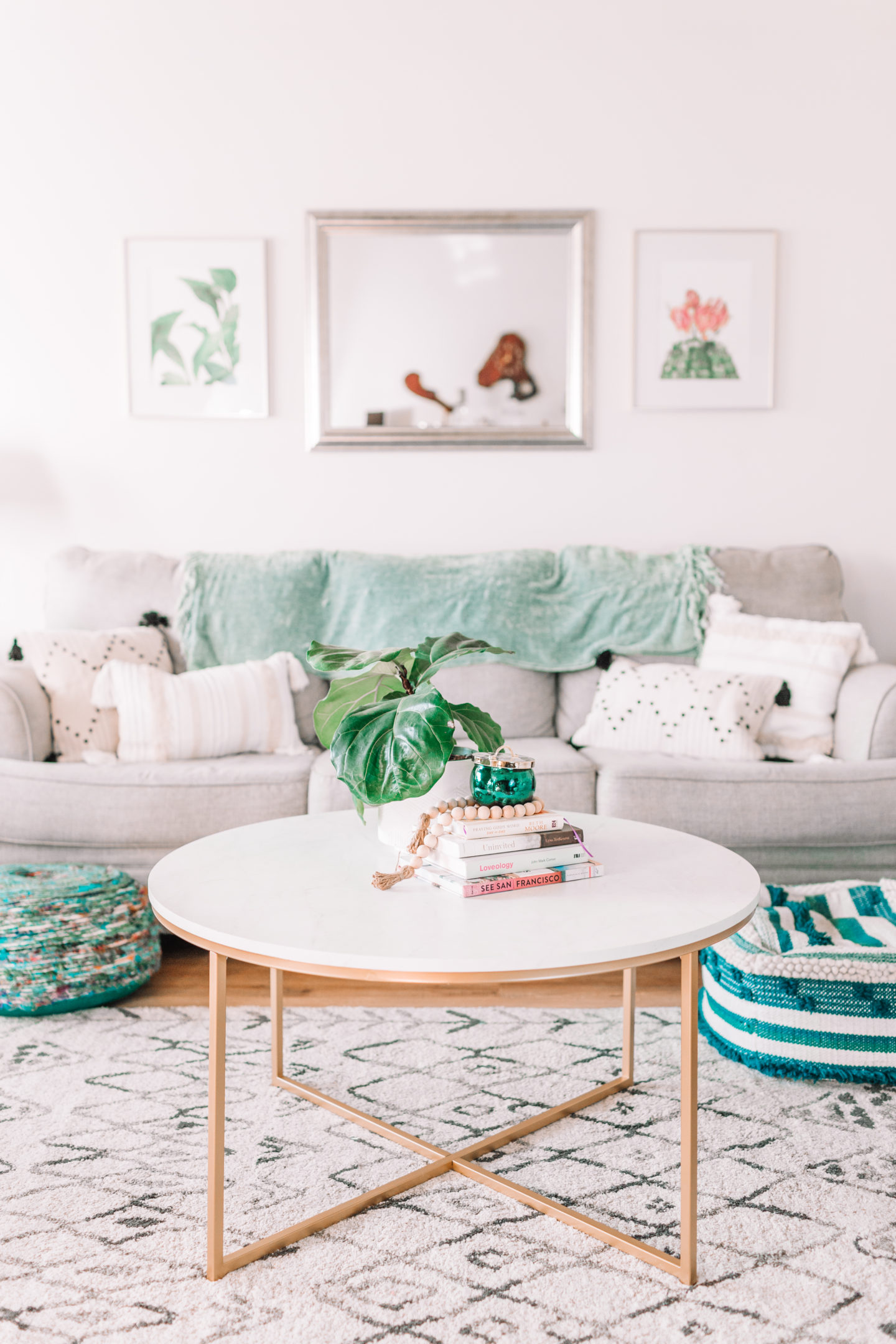 Boho Living Room Refresh - wander abode