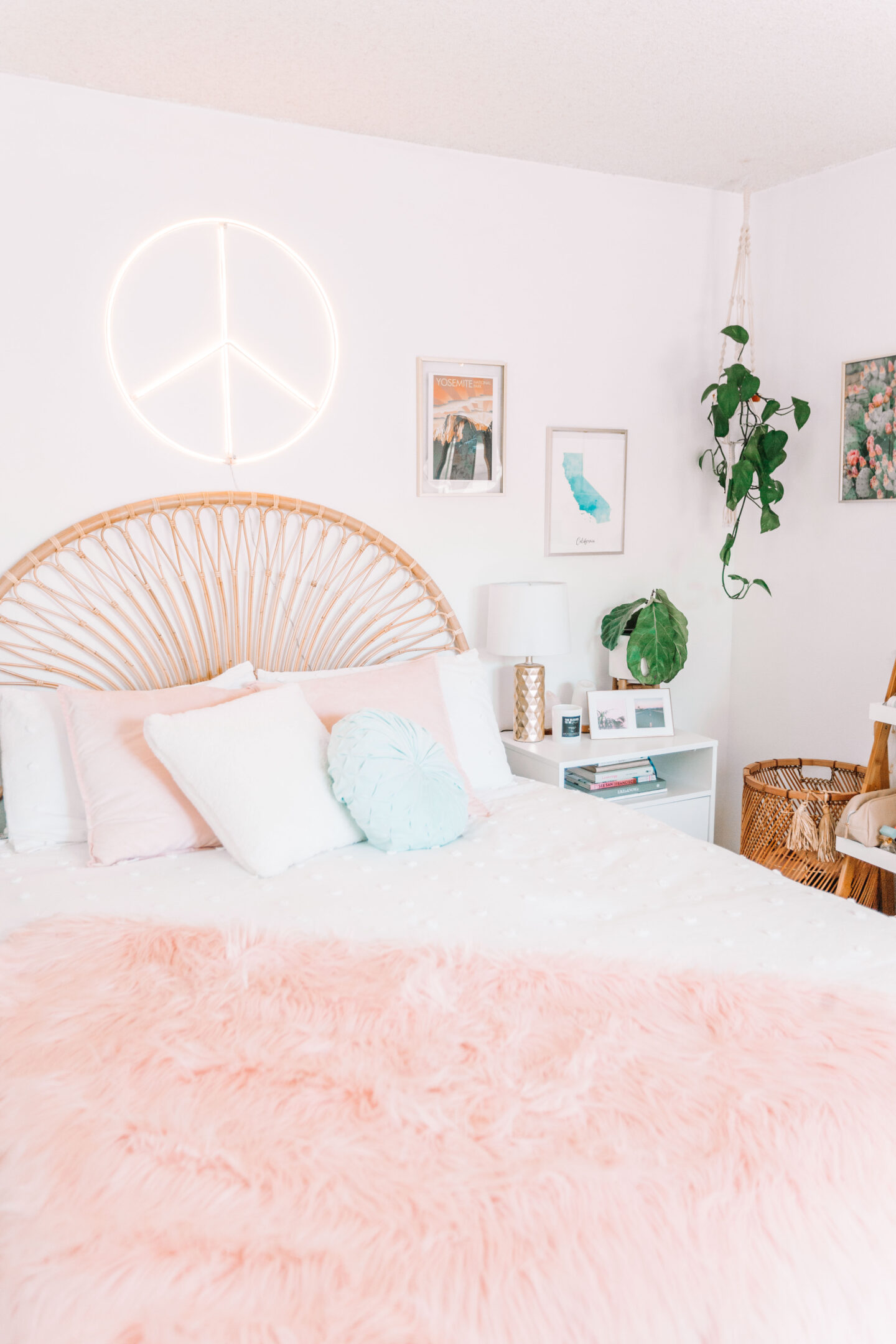 Bohemian Spring Bedroom Refresh