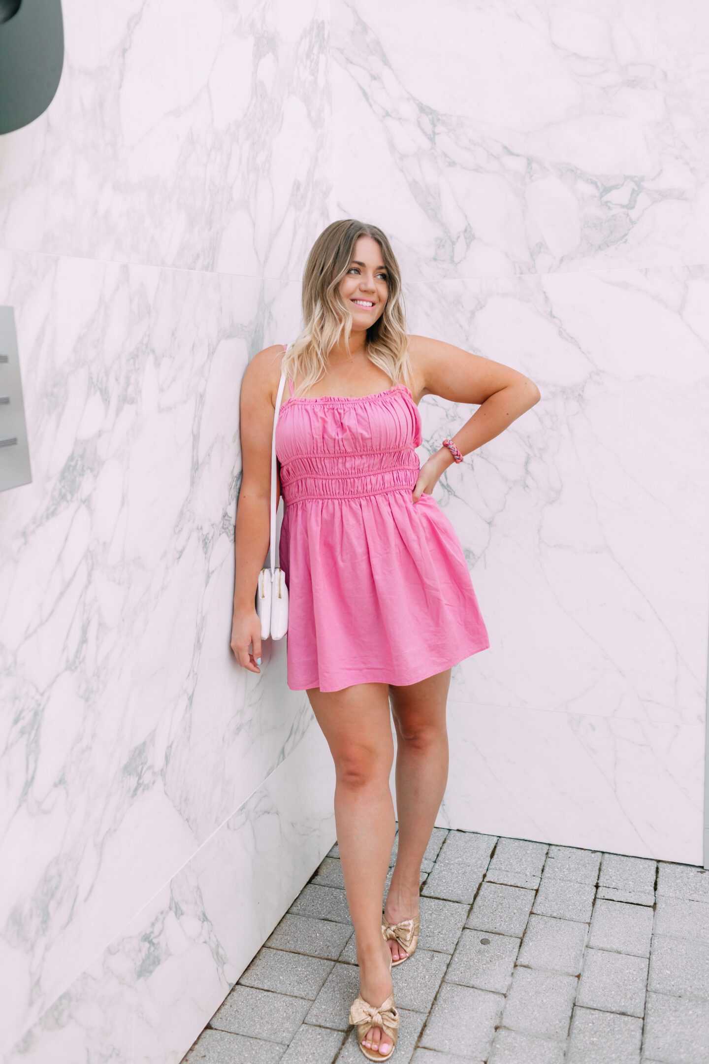 Pink Date Night Dress // wanderabode.com