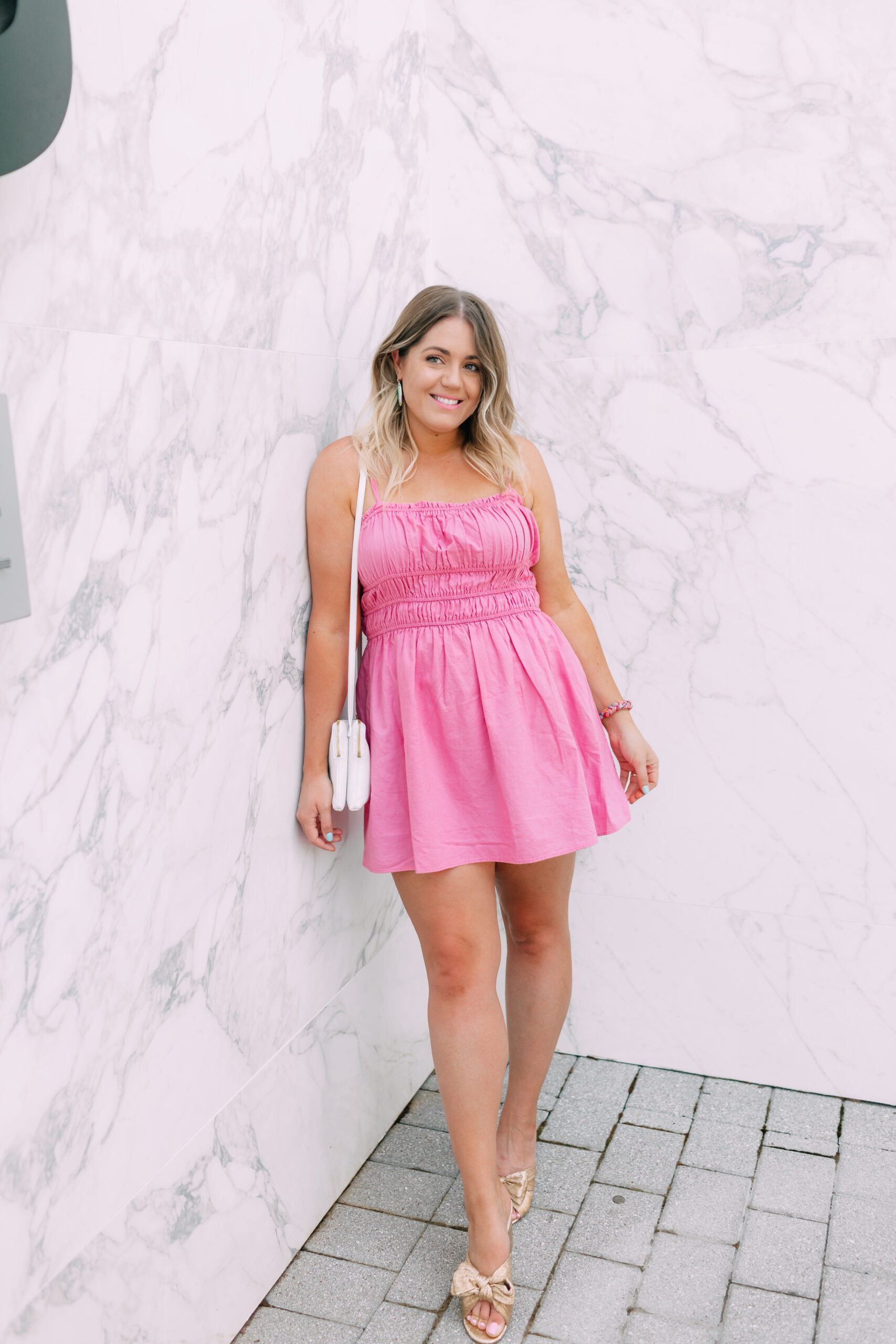 A Pink Date Night Dress - wander abode