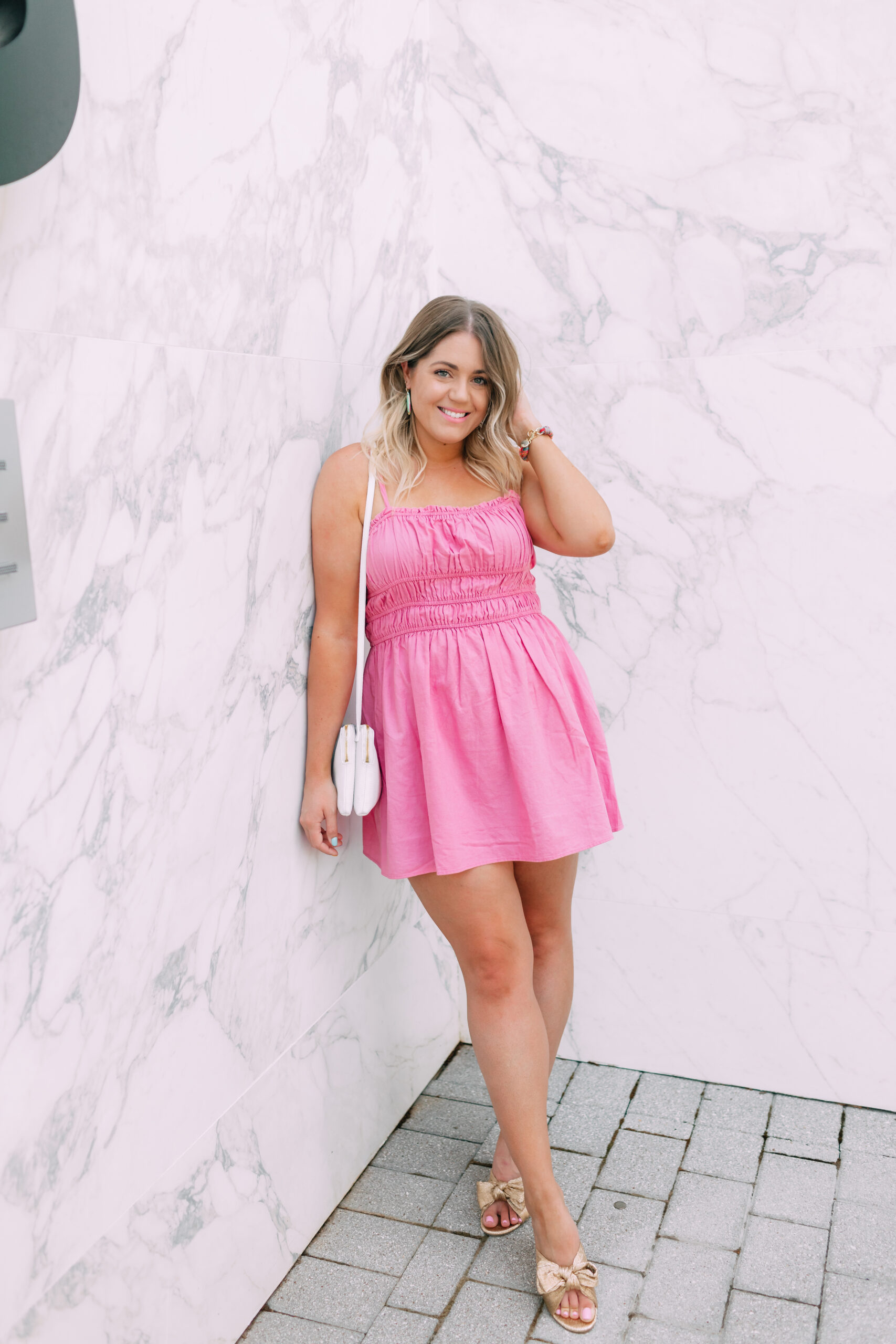 A Pink Date Night Dress - wander abode