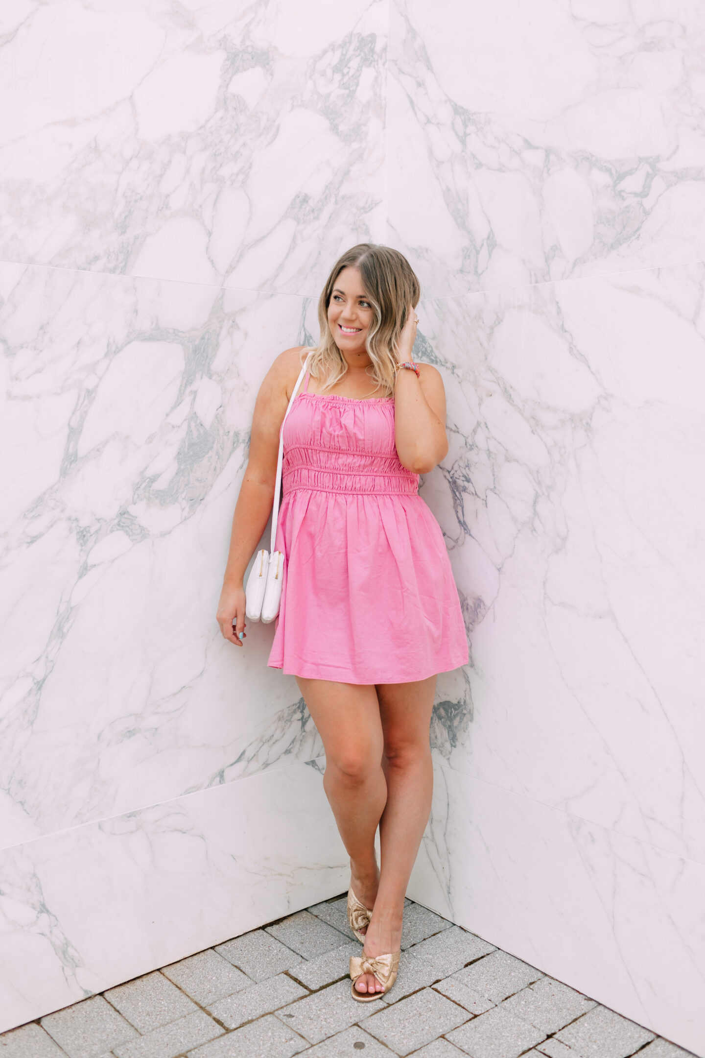 Pink Date Night Dress // wanderabode.com