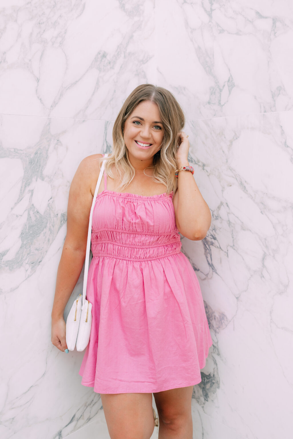 A Pink Date Night Dress - wander abode