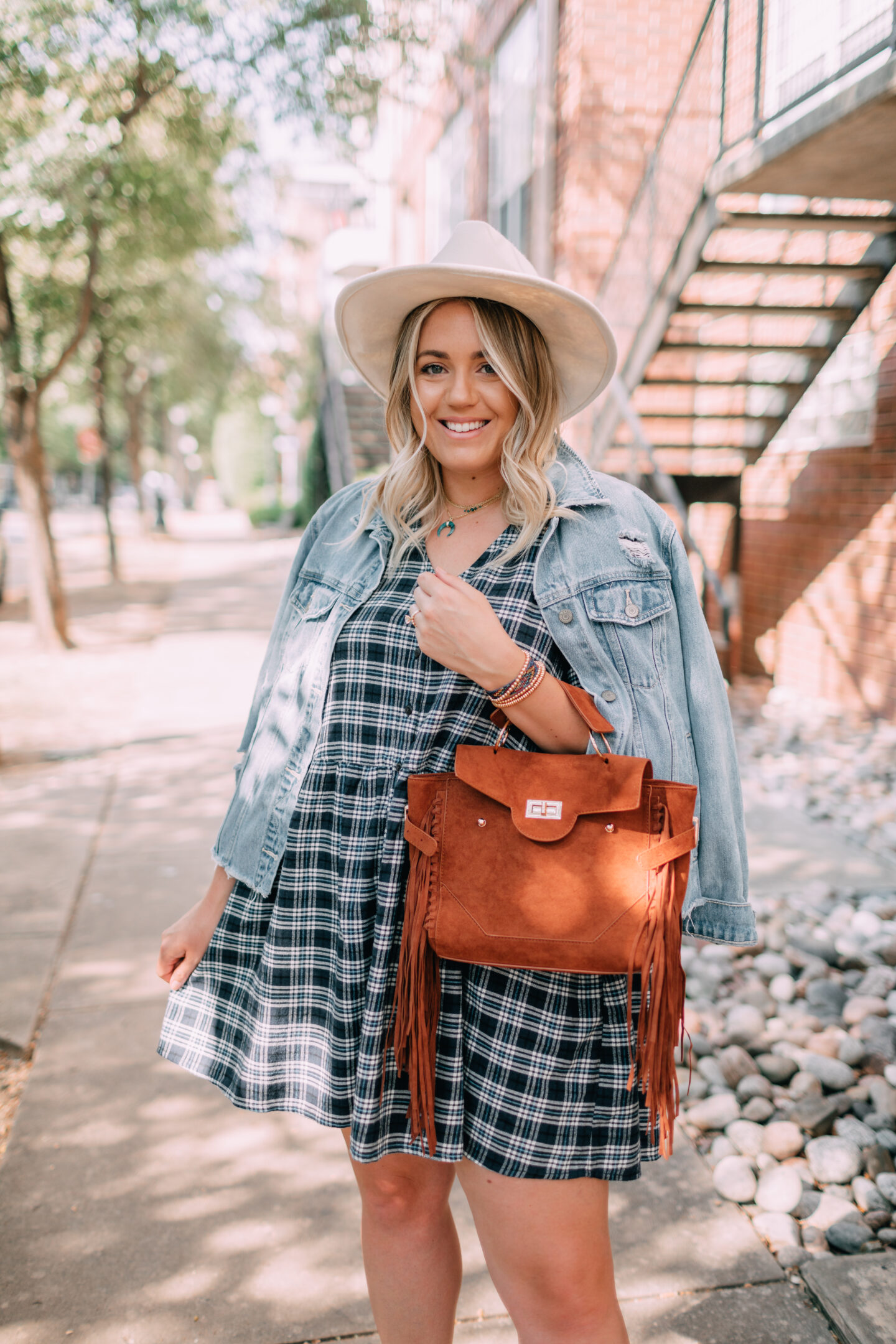 Wild Fable plaid flannel dress
