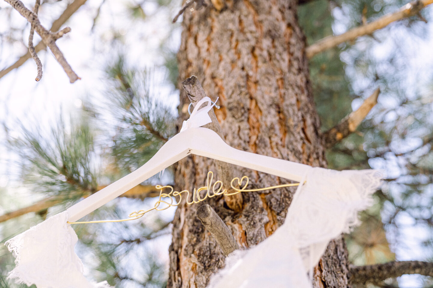 wire bride hanger