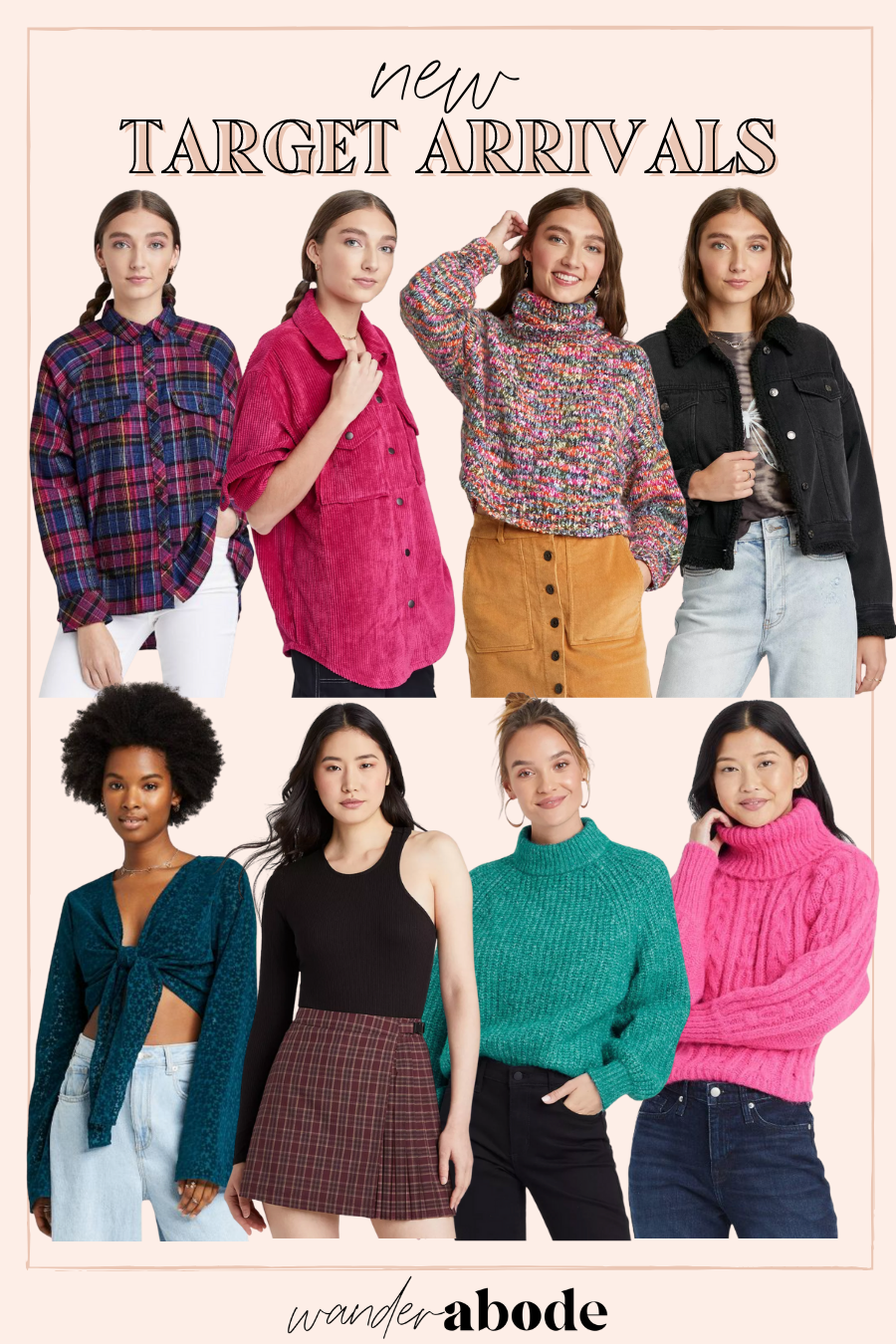 Target holiday style, women's sweaters, corduroy shacket, corduroy shirt jacket