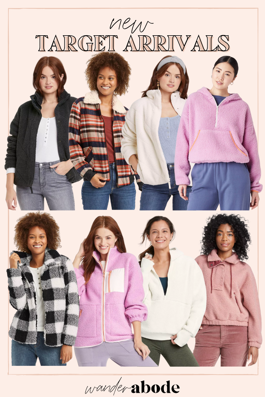 women's sherpa jackets