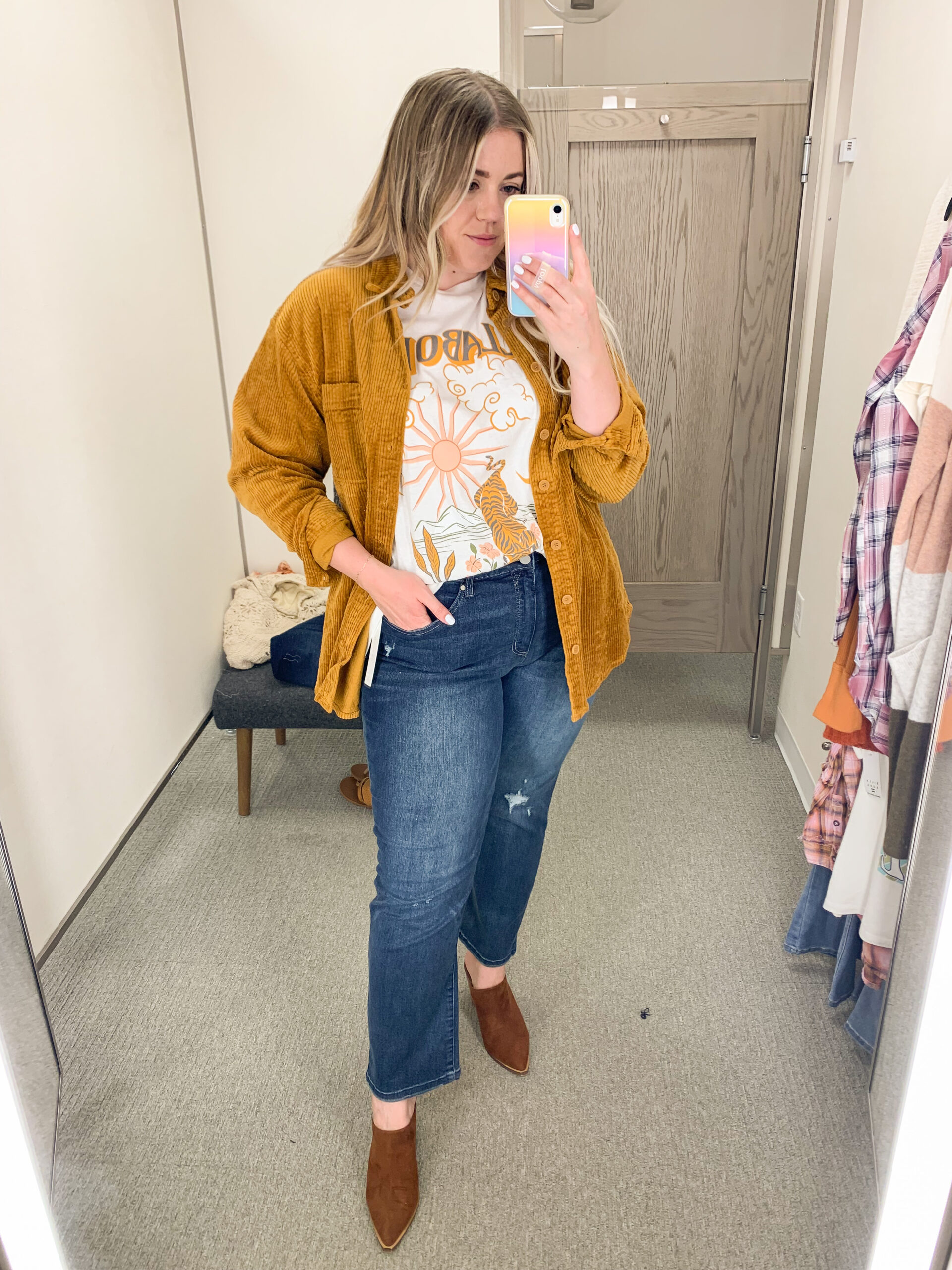 Nordstrom Anniversary Sale try on, graphic tee, fall outfit