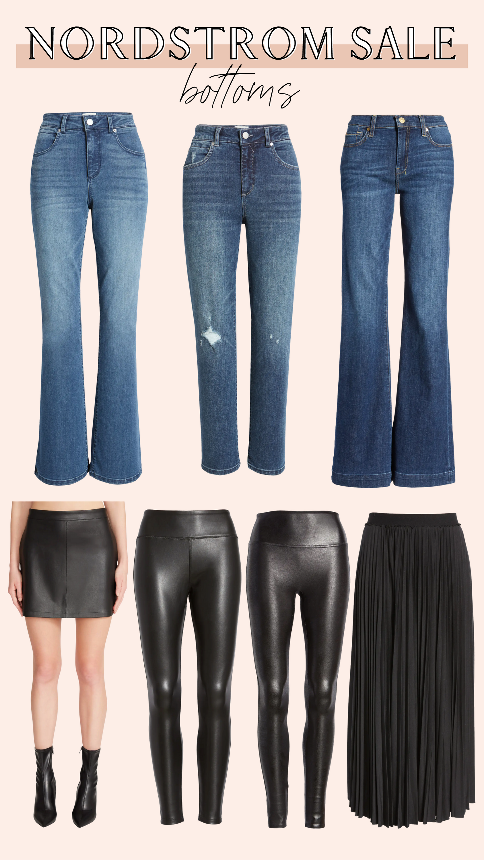 jeans & bottoms from the Nordstrom Anniversary Sale Early Access | wanderabode.com