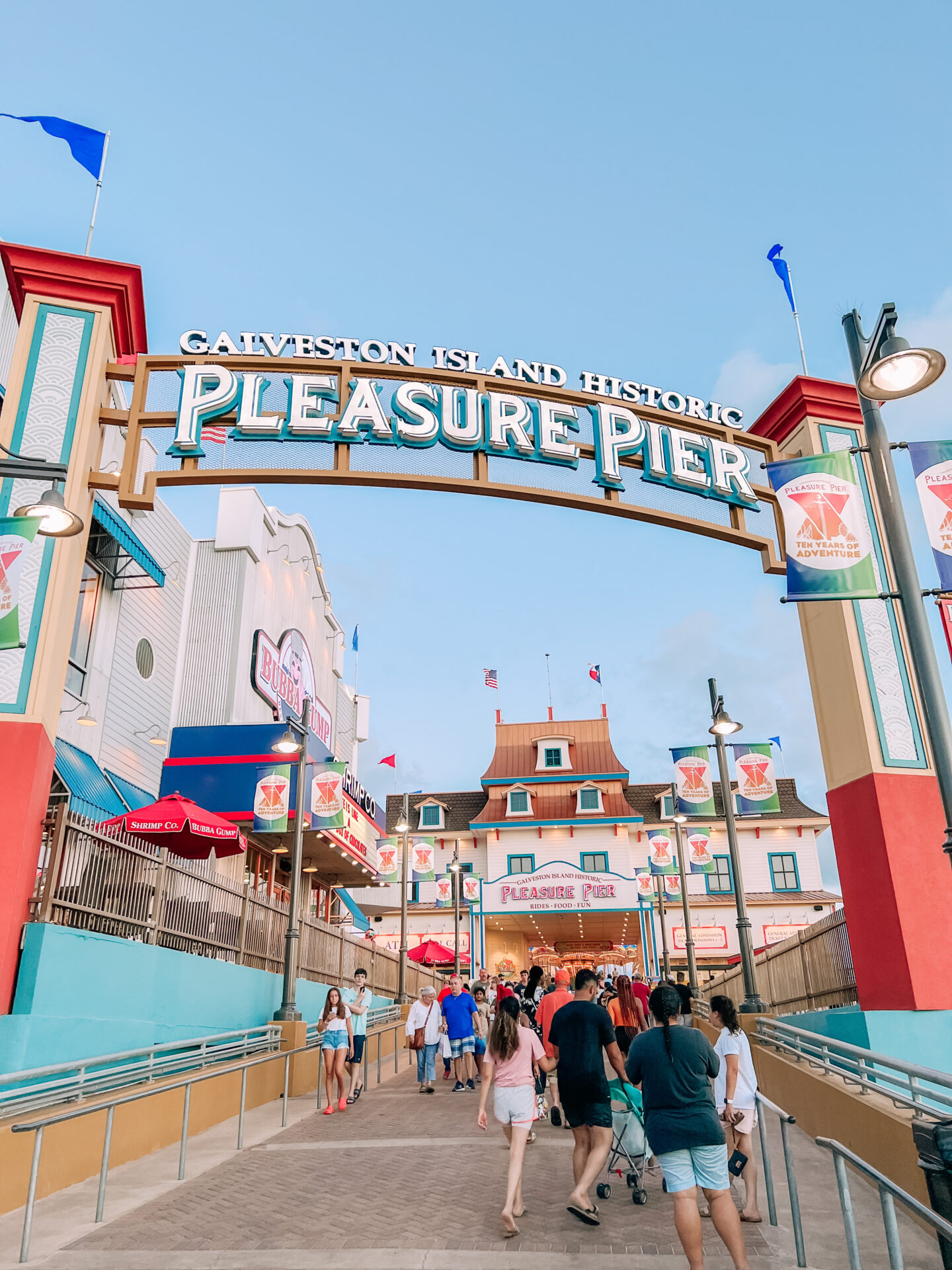 Pleasure Pier, Galveston, Texas