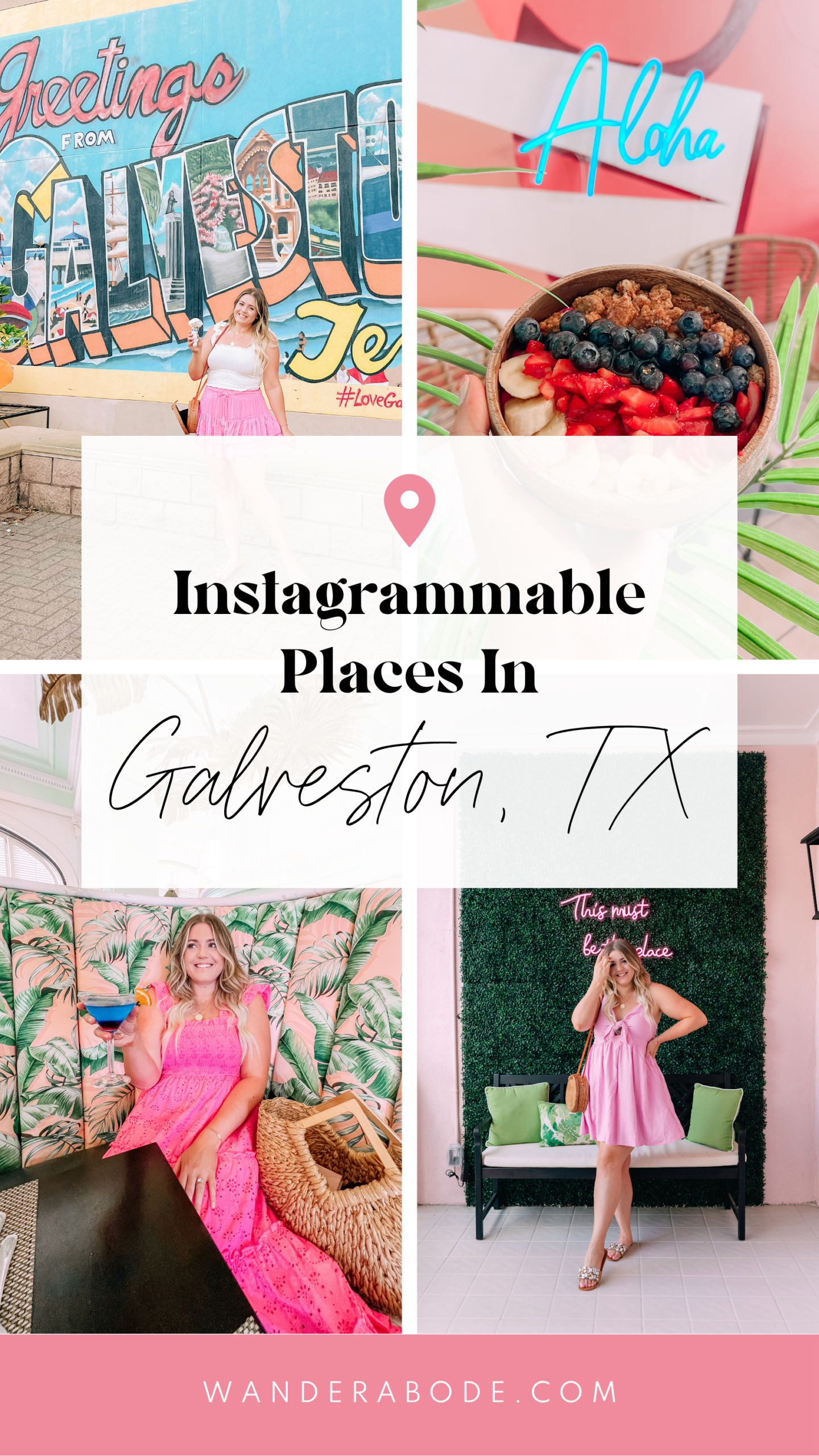 Instagrammable Places in Galveston, Texas | wanderabode.com